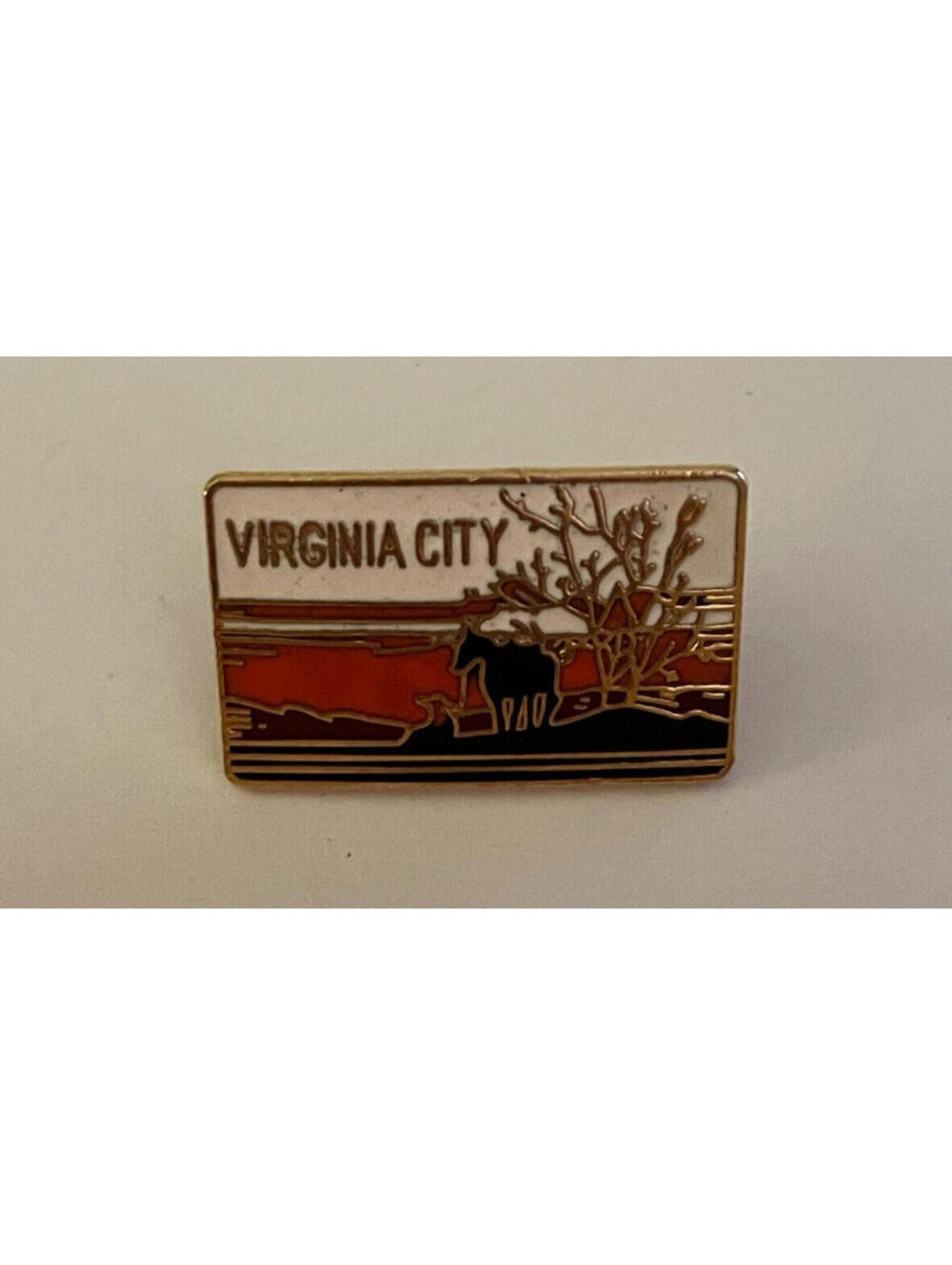 Virginia City With Horse Pin